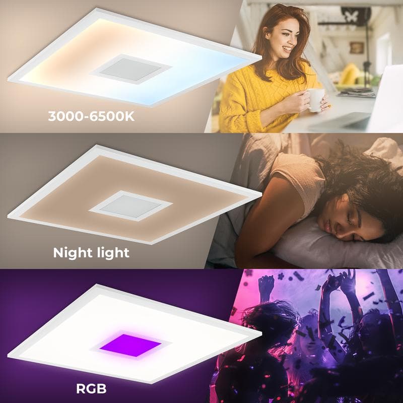 Panneau LED Telefunken - carré