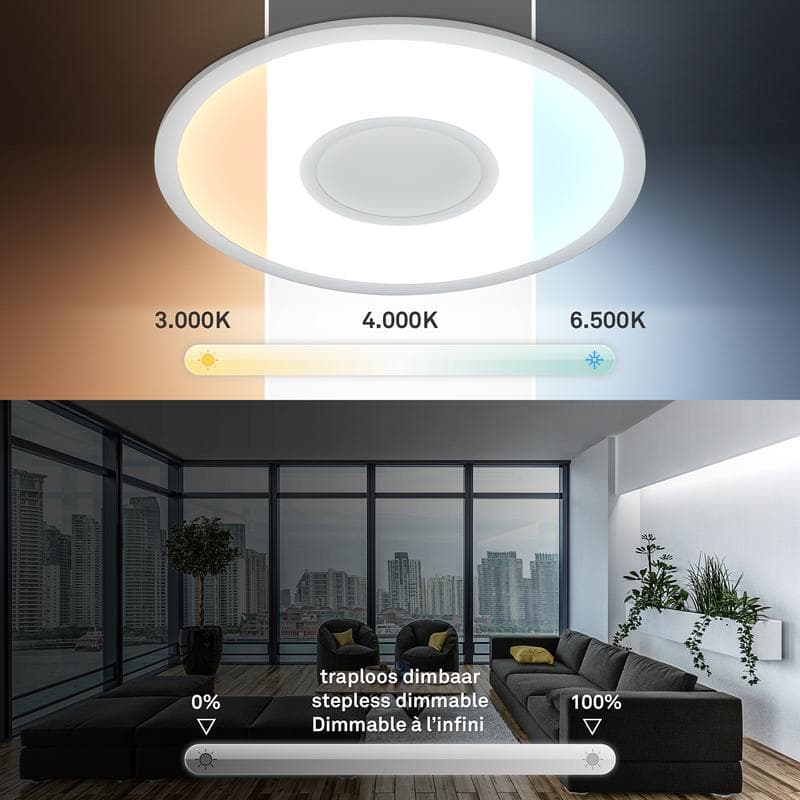 Telefunken LED paneel - rond