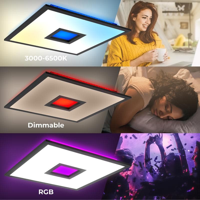 Panneau LED Telefunken - 44,5 x 44,5 cm