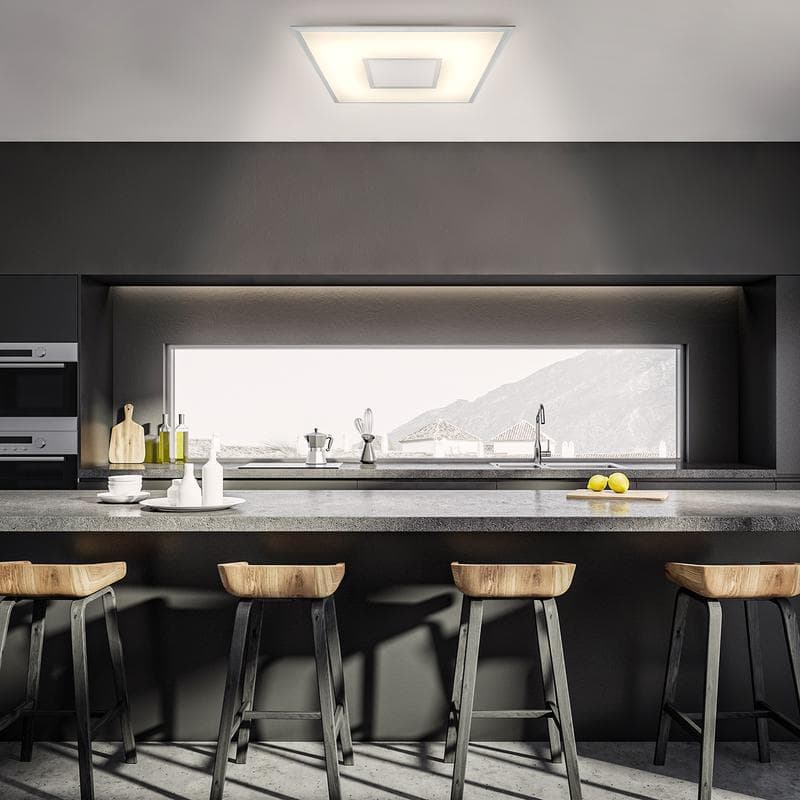 Telefunken led-paneel plafondlamp - 59,5 x 59,5 cm