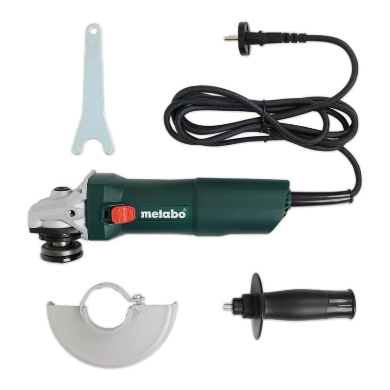 Meuleuse d'angle Metabo et ses accessoires