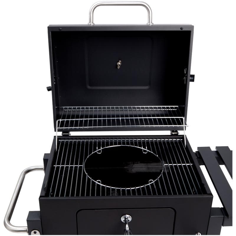 Barbecue à charbon XXL avec couvercle DURO