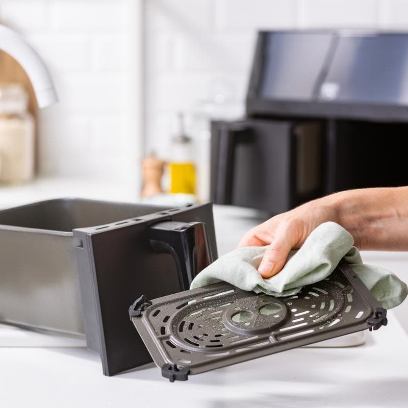 GreenChef dubbele airfryer 3,4 + 3,4 liter