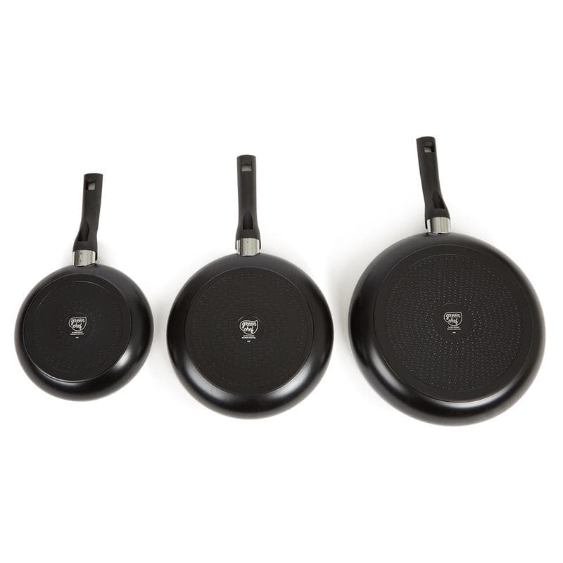 Keramische pannenset - pure black
