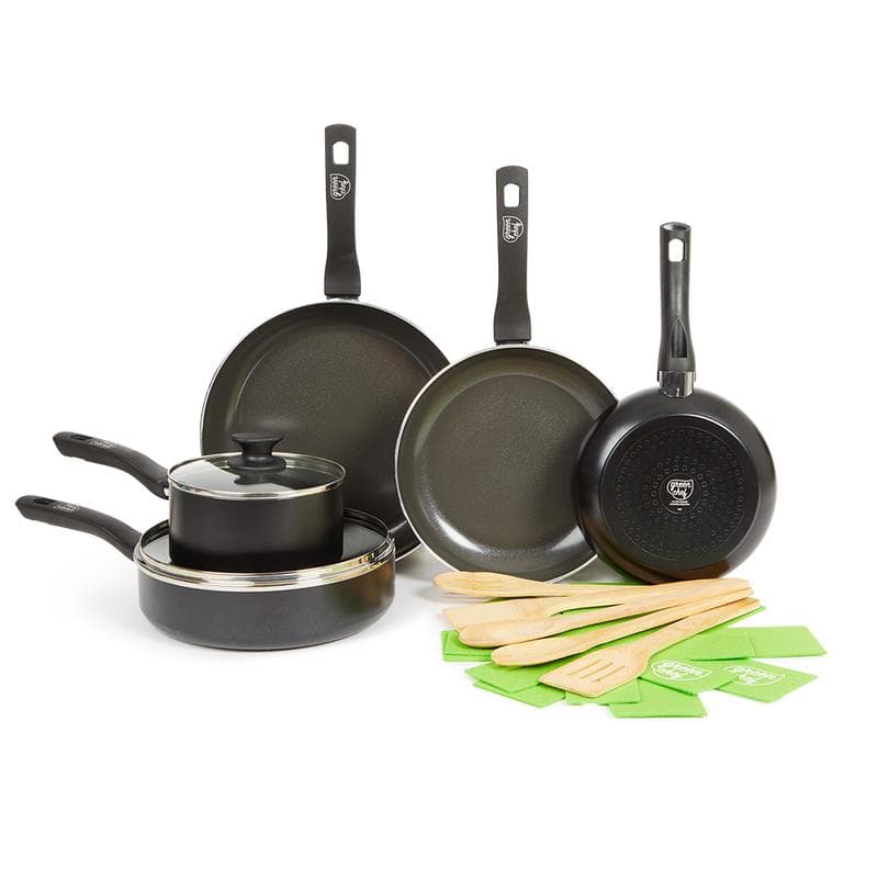 Keramische pannenset - pure black