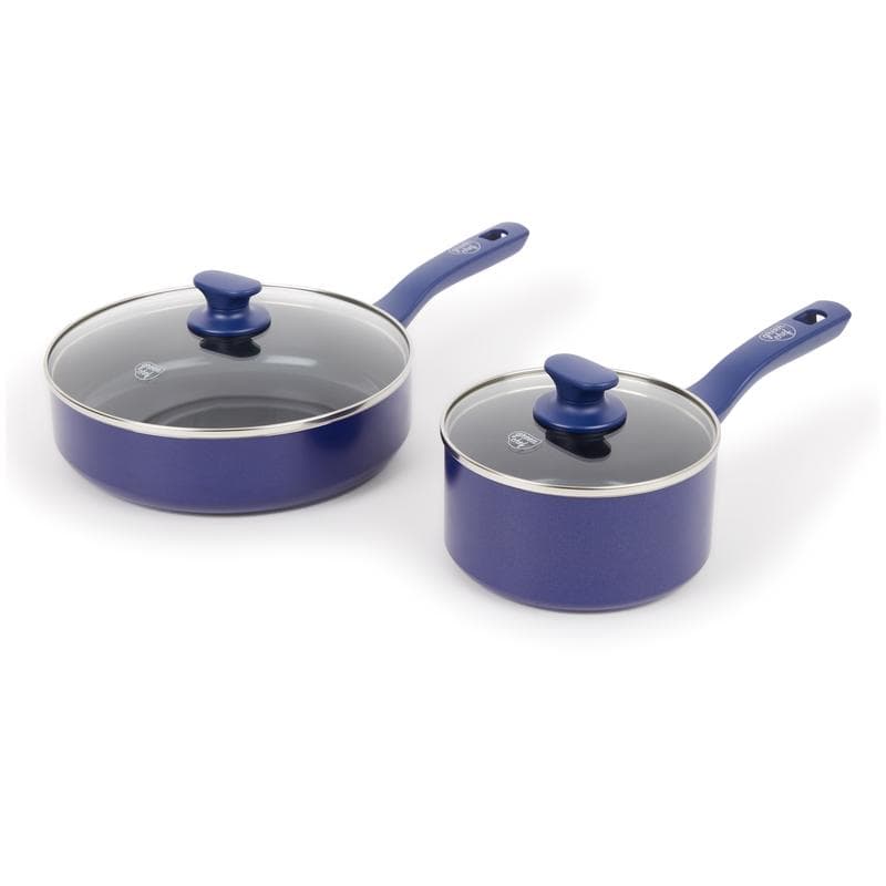 Keramische pannenset - pure night blue