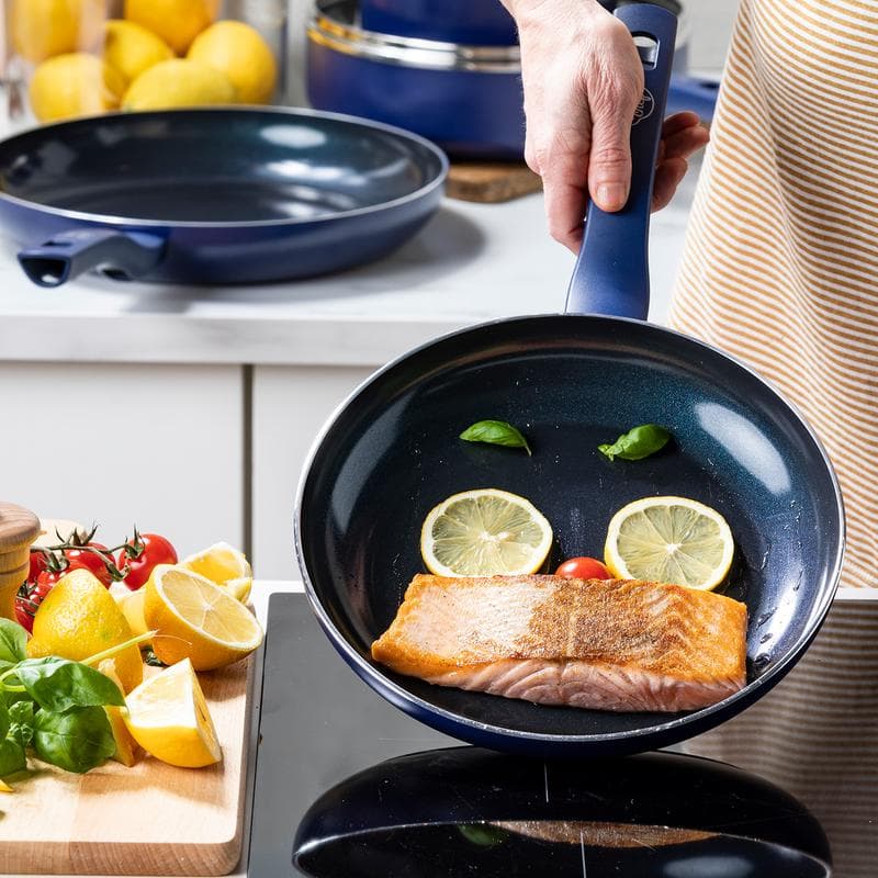 Batterie de cuisine en céramique - Pure Night Blue