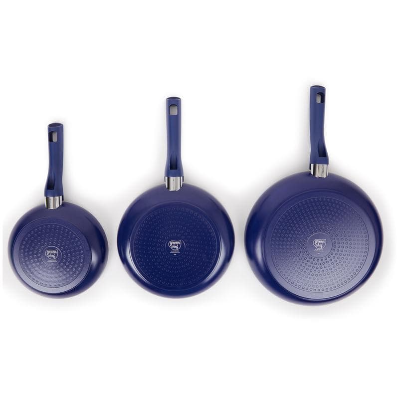 Keramische pannenset - pure night blue