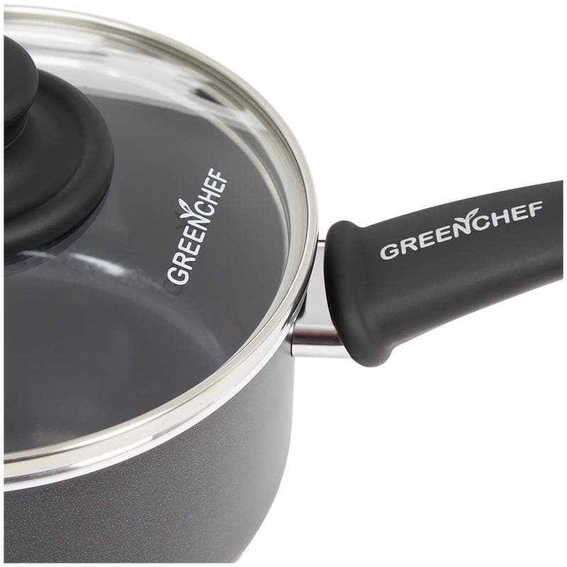 GreenChef Soft Grip steelpannenset