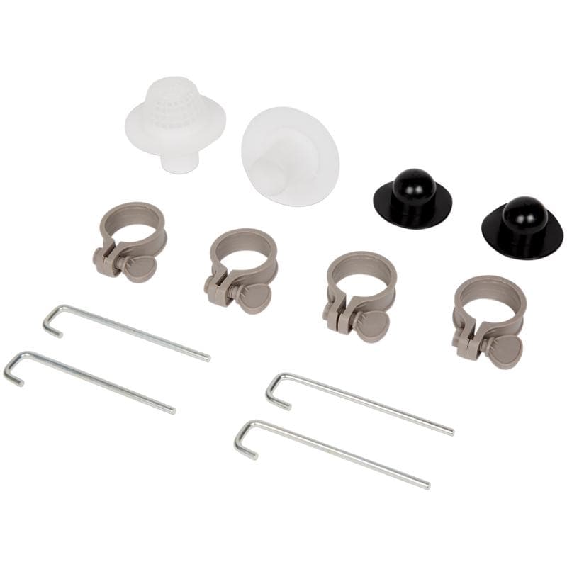 Zwembad met rotanlook frame Ø 366 cm