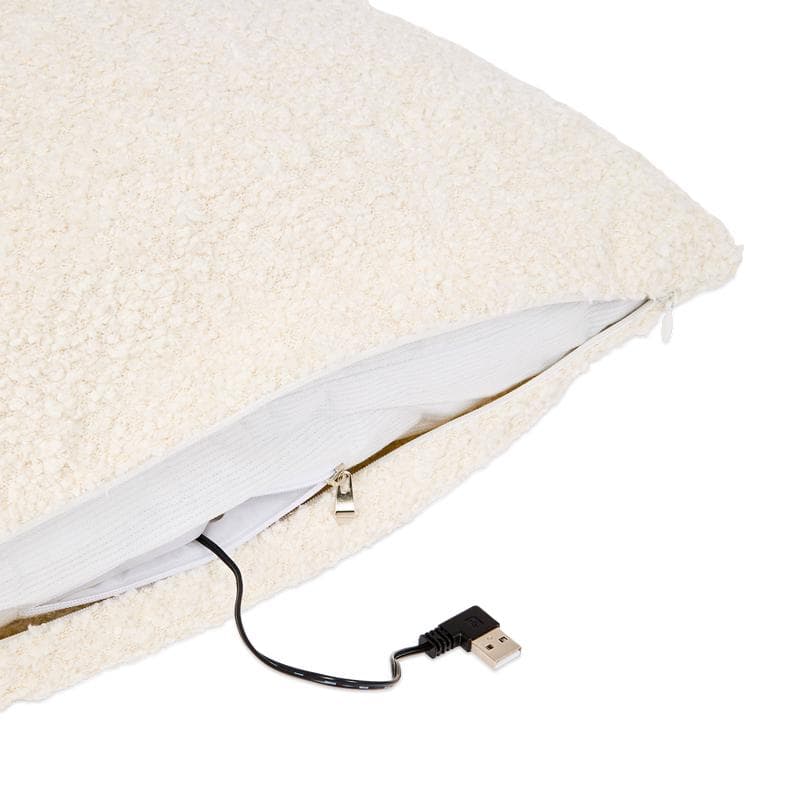 Spot On infrarood warmtekussen Fuzzy - Wit