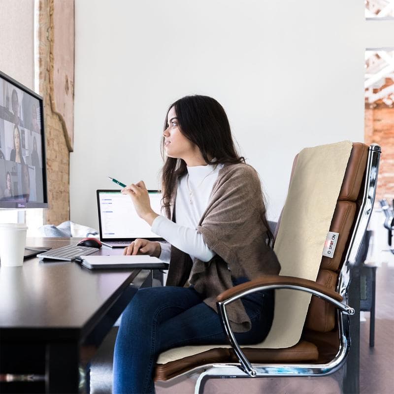 Couvre-siège chauffant infrarouge Spot On Toasty - crème