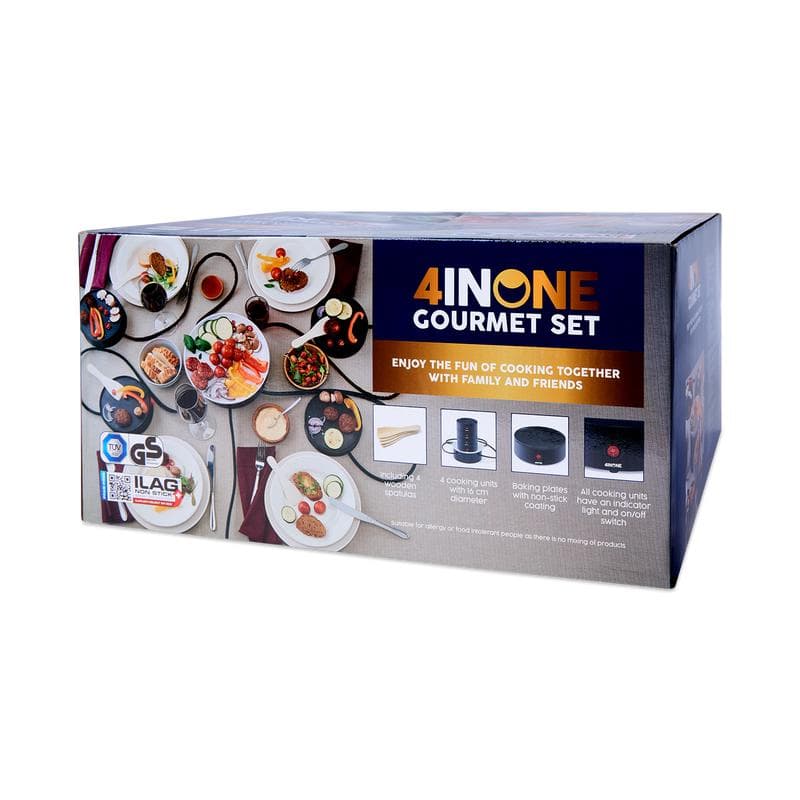 Gourmetset voor 4 personen