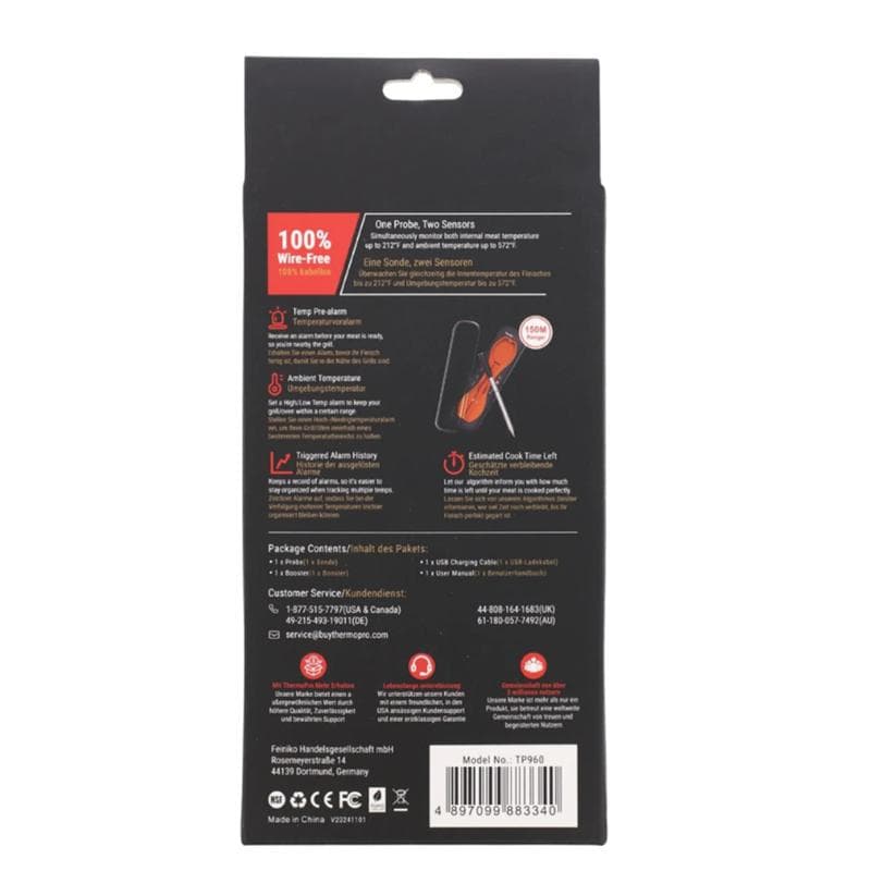 ThermoPro vleesthermometer – draadloos