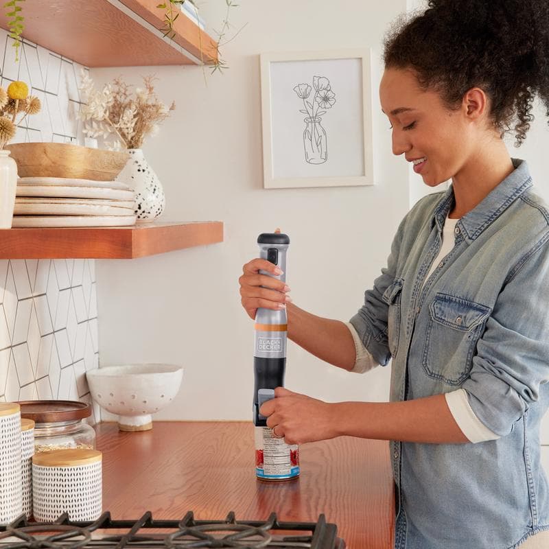 Black & Decker draadloze staafmixer 9-in-1