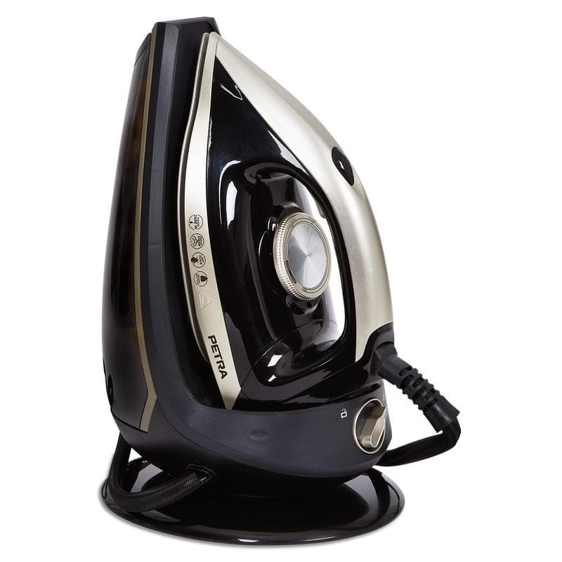 Petra stoomstrijkijzer met standaard
