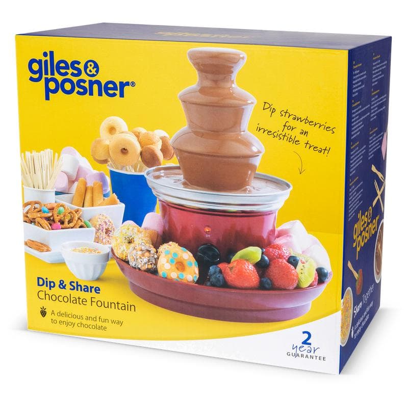 Chocoladefontein - 3 laags