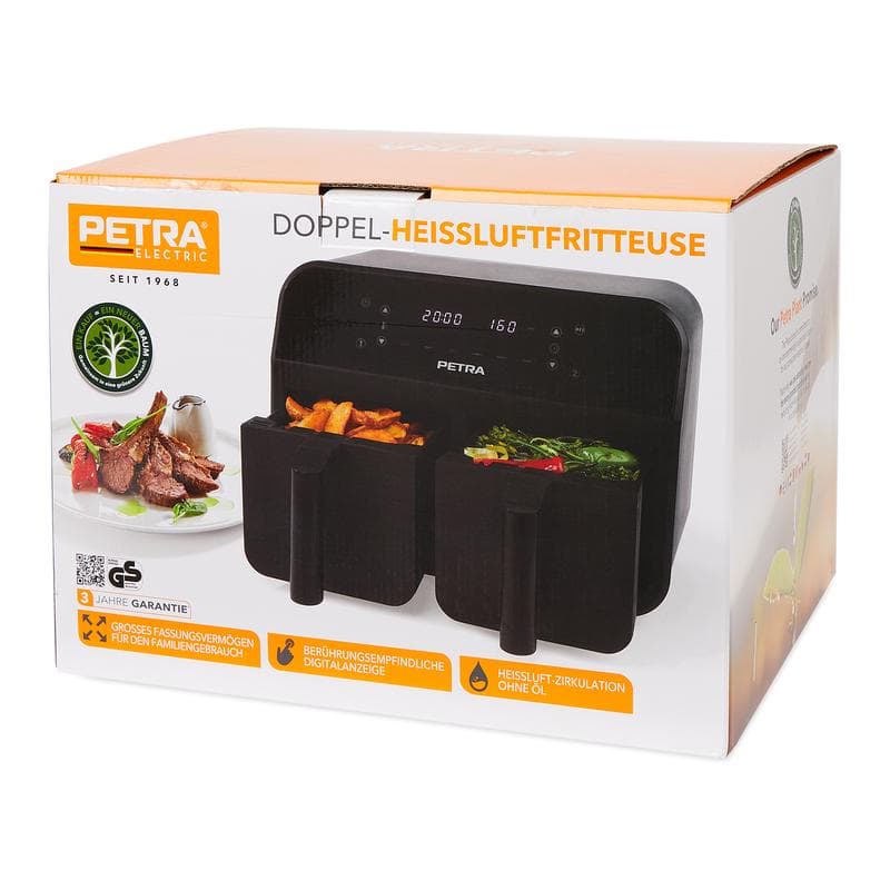 Petra dubbele smart fryer
