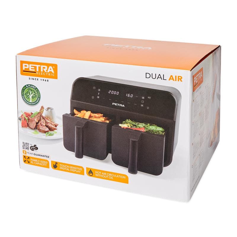 Petra dubbele smart fryer