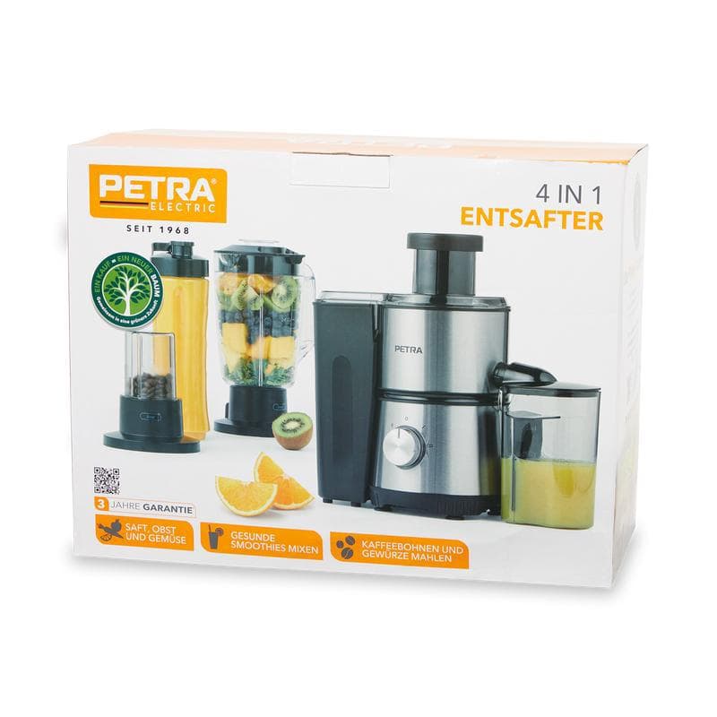 Sapcentrifuge en blender 4-in-1