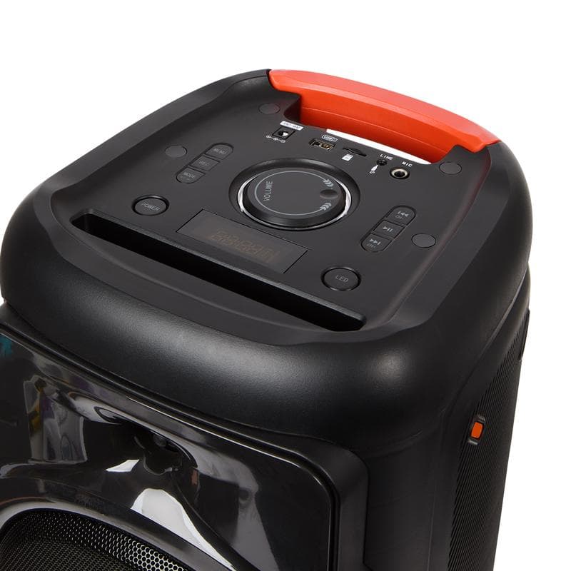 Enceinte sans fil sur roulettes XL avec LED