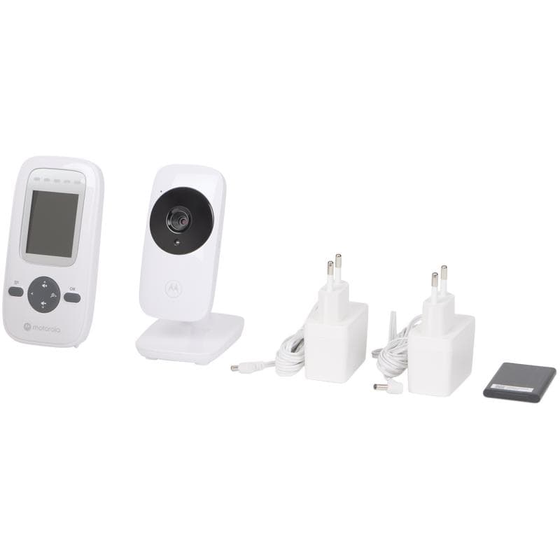Motorola babyfoon met camera - wit