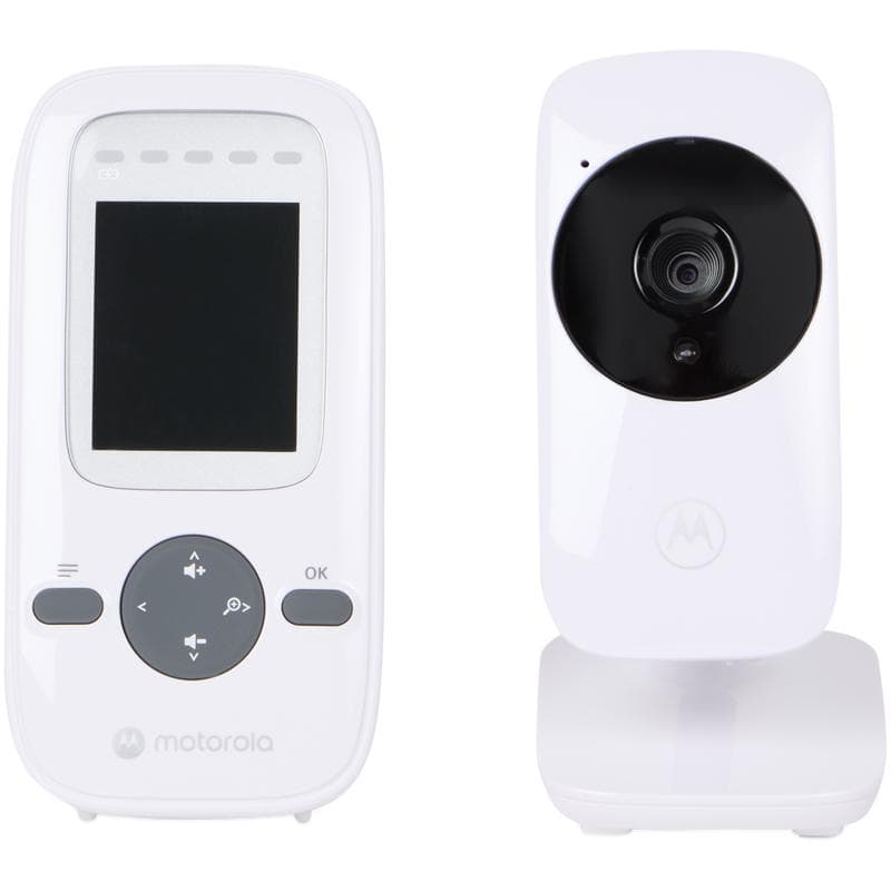 Motorola babyfoon met camera - wit