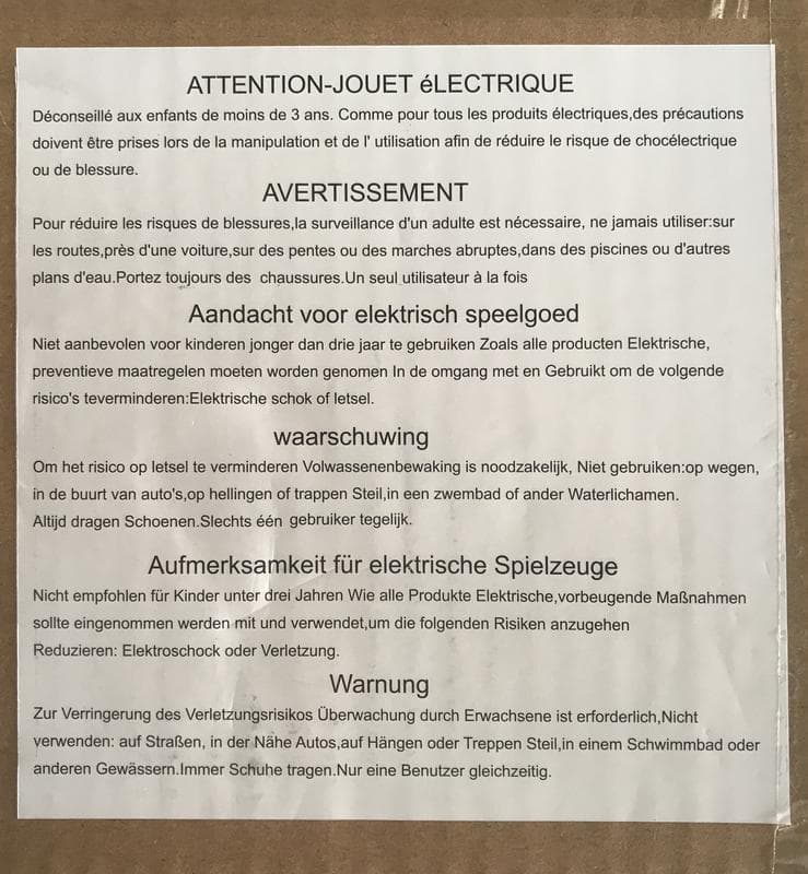 Vespa kinderscooter - rood