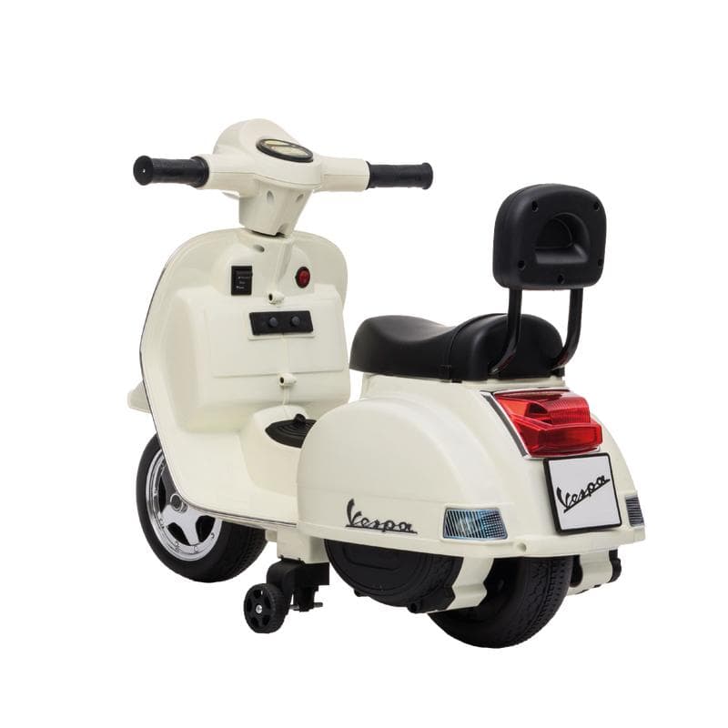 Vespa kinderscooter - crème-wit