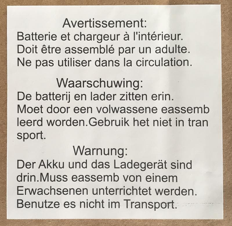 Vespa kinderscooter - crème-wit