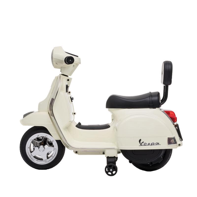 Vespa kinderscooter - crème-wit