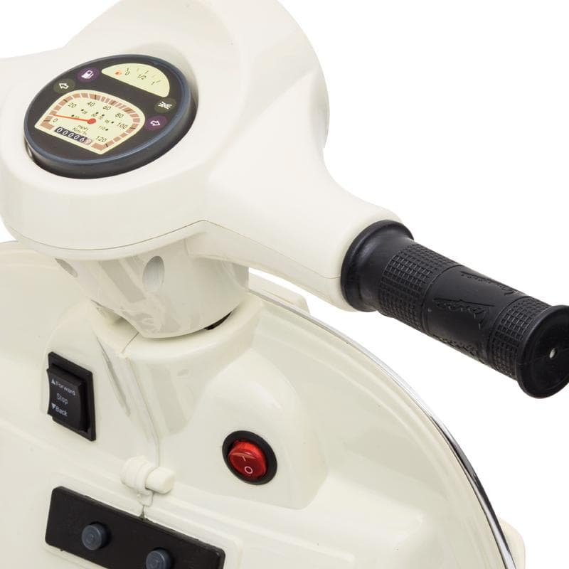 Vespa kinderscooter - crème-wit