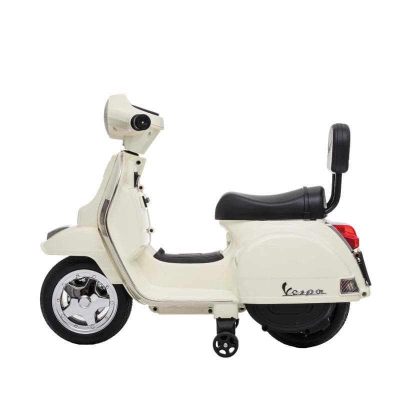 Vespa kinderscooter - crème-wit