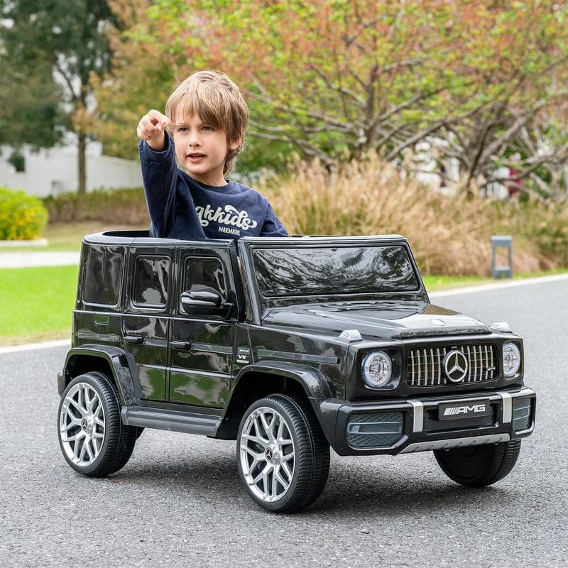 Mercedes-Benz G 63 AMG elektrische kinderauto - zwart
