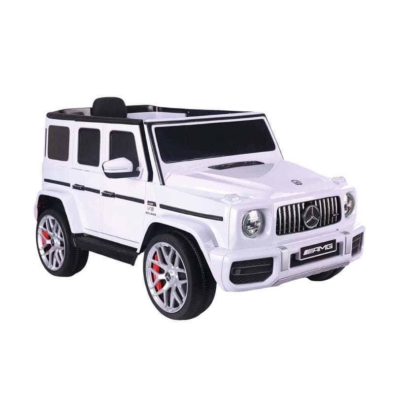 Voiture électrique pour enfant Mercedes Benz G 63 AMG - blanc