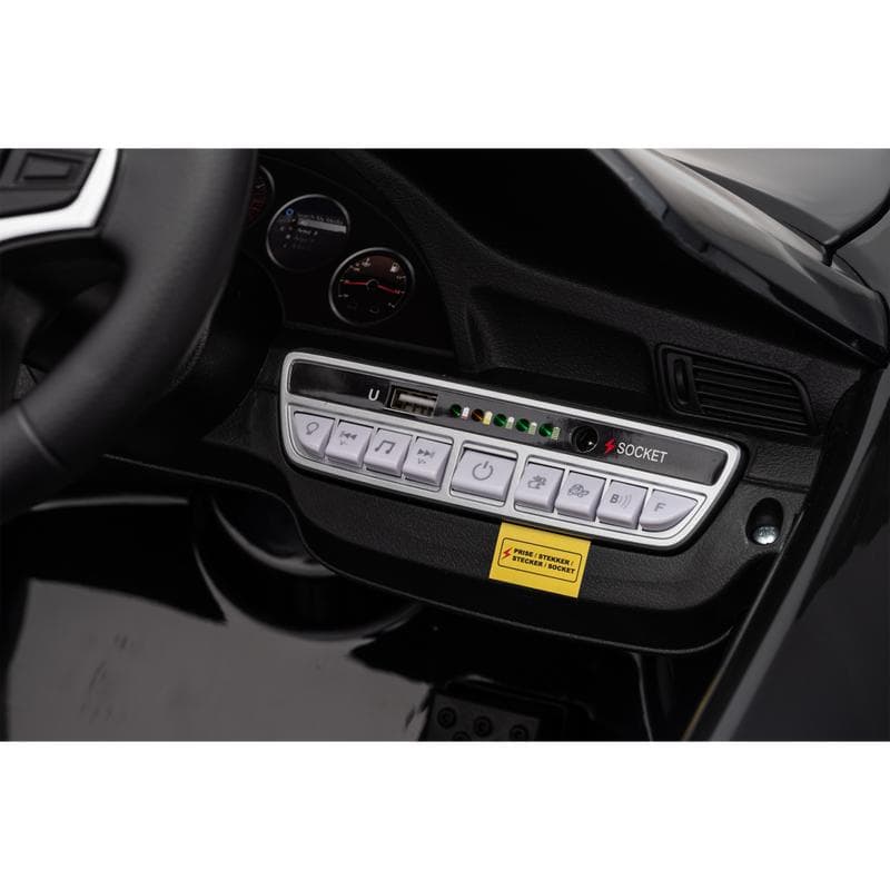 Elektrische kinderauto Porsche RUF CTR 3 S505 - zwart