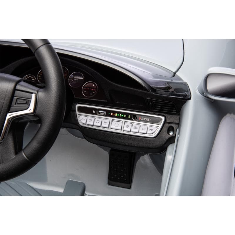 Elektrische kinderauto Porsche RUF CTR 3 S505 - grijs