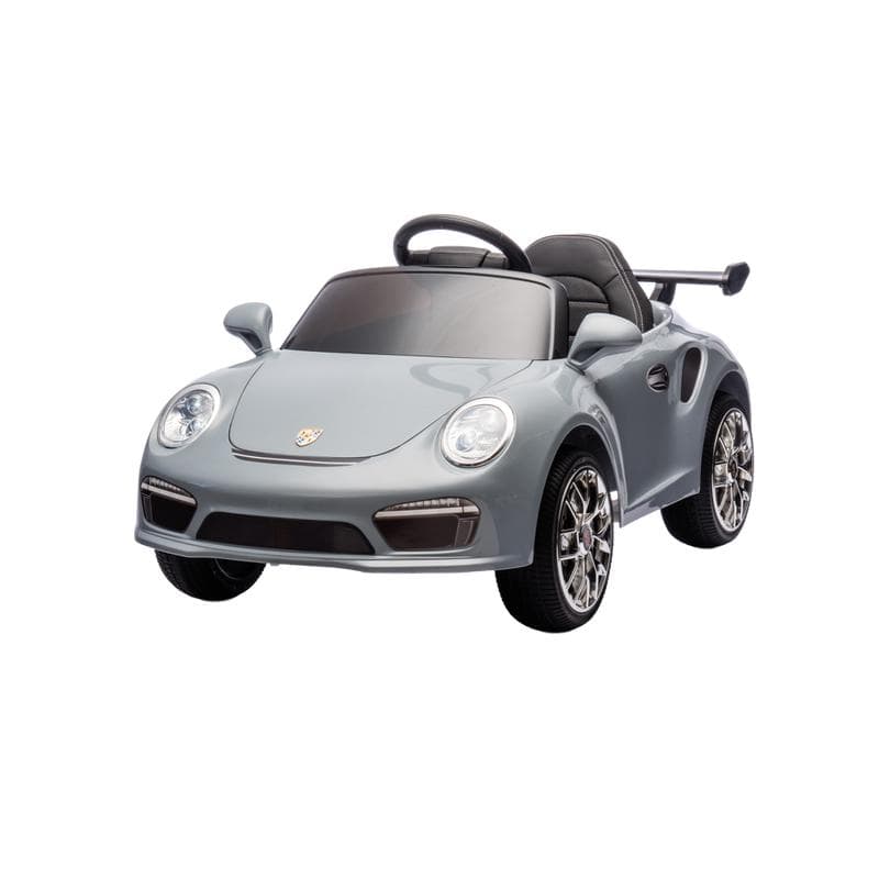 Elektrische kinderauto Porsche RUF CTR 3 S505 - grijs