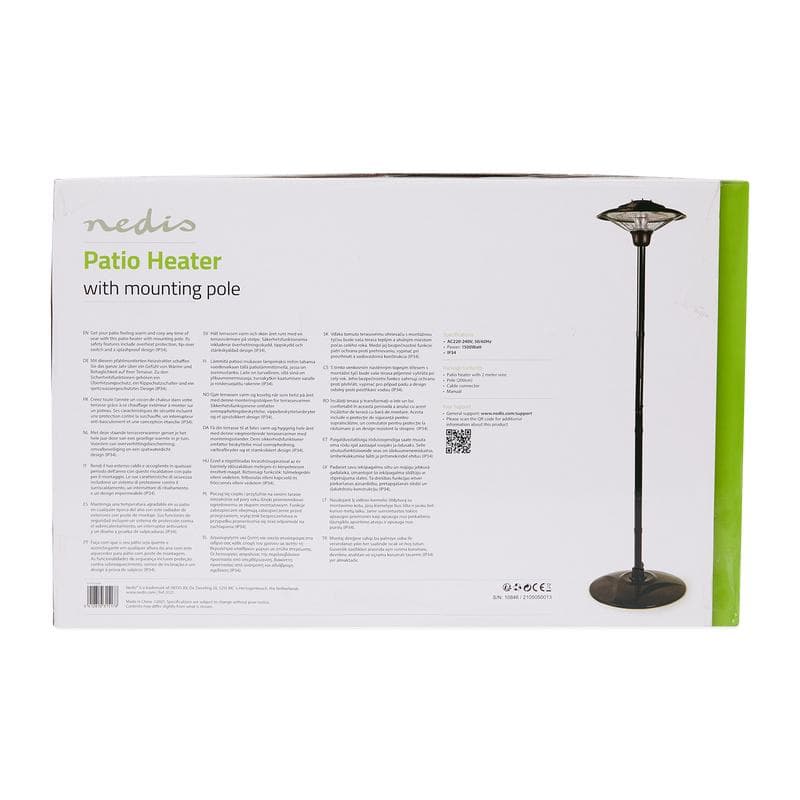 Nedis Patio staande terrasverwarmer