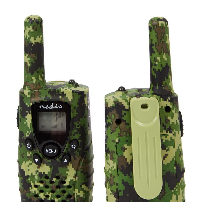 Paire de talkies-walkies Nedis - camouflage
