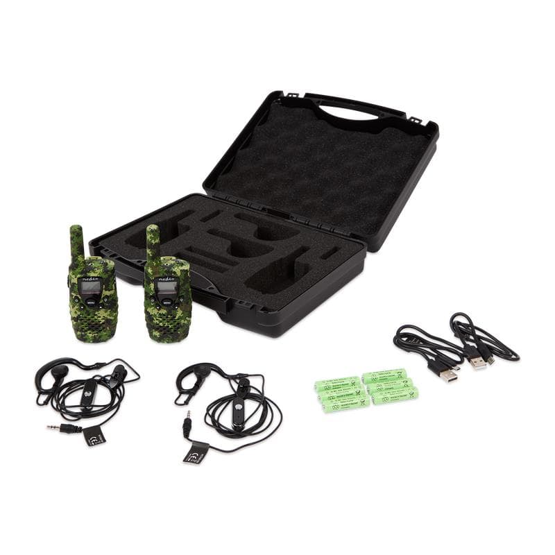 Nedis Walkie Talkie set - Camouflageprint