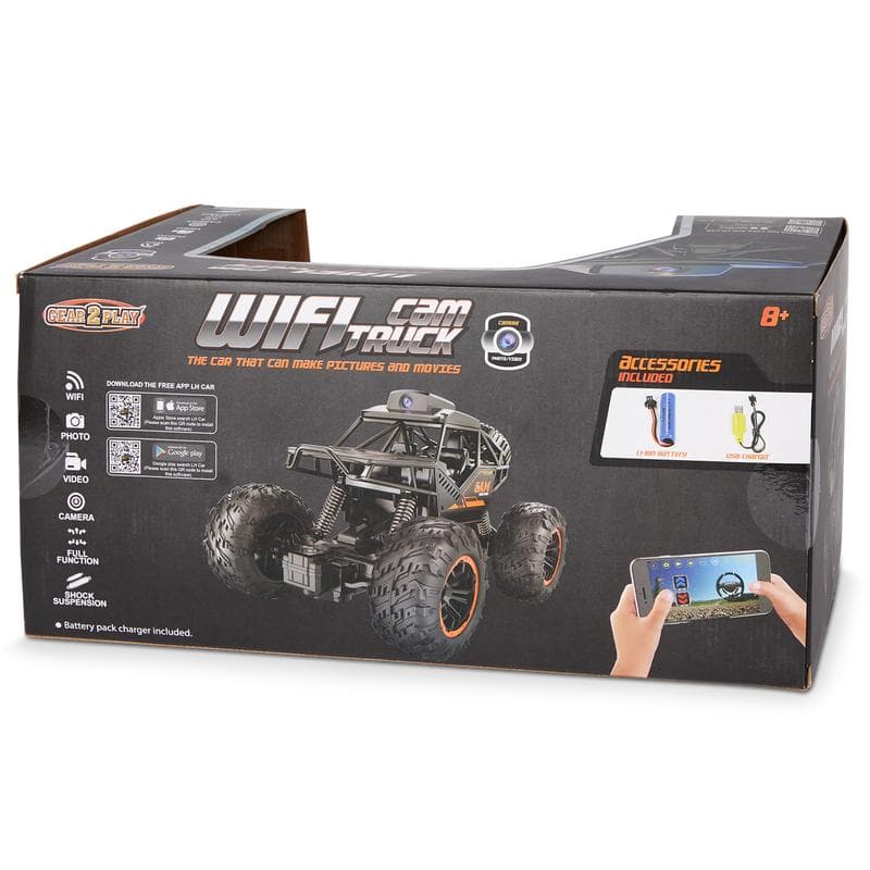 Monstertruck met wifi en camera