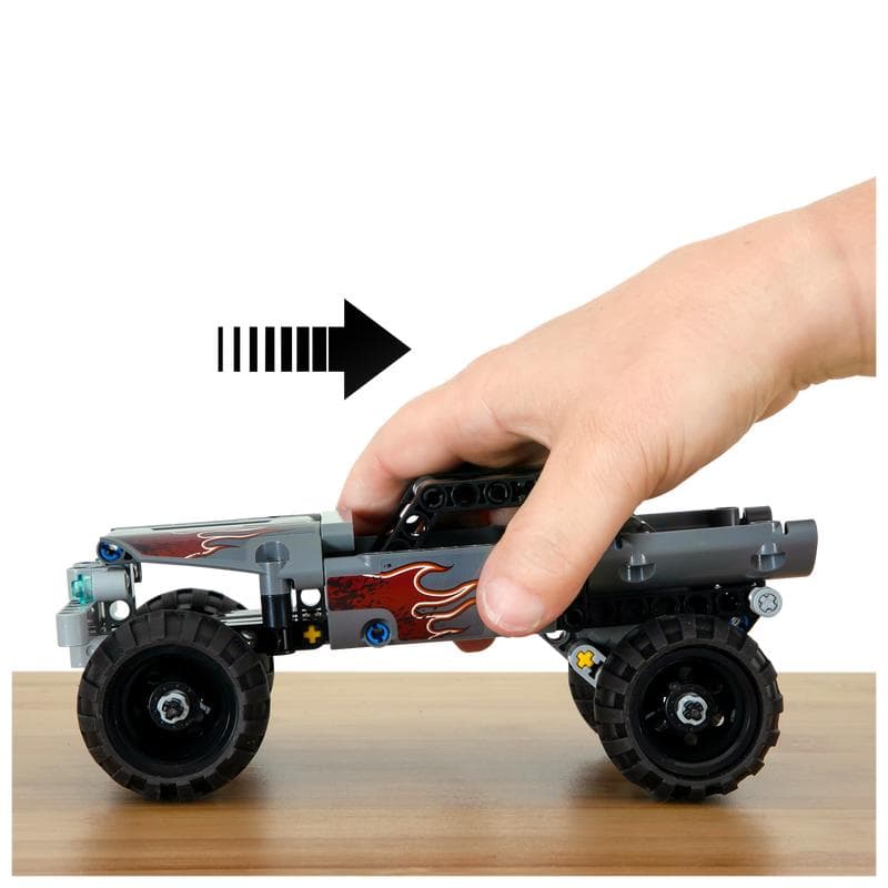 Lego Technic vluchtwagen