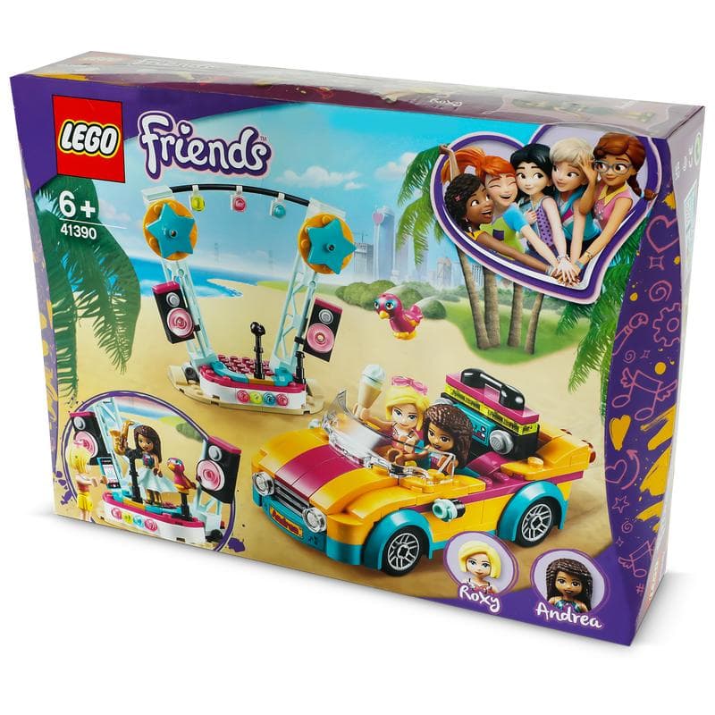 Lego Friends Andrea's auto en podium