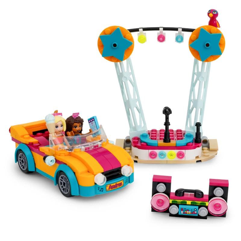 Lego Friends Andrea's auto en podium
