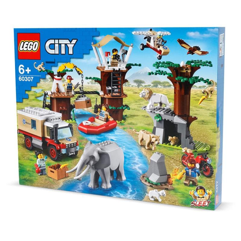 Le camp de sauvetage des animaux sauvages Lego City