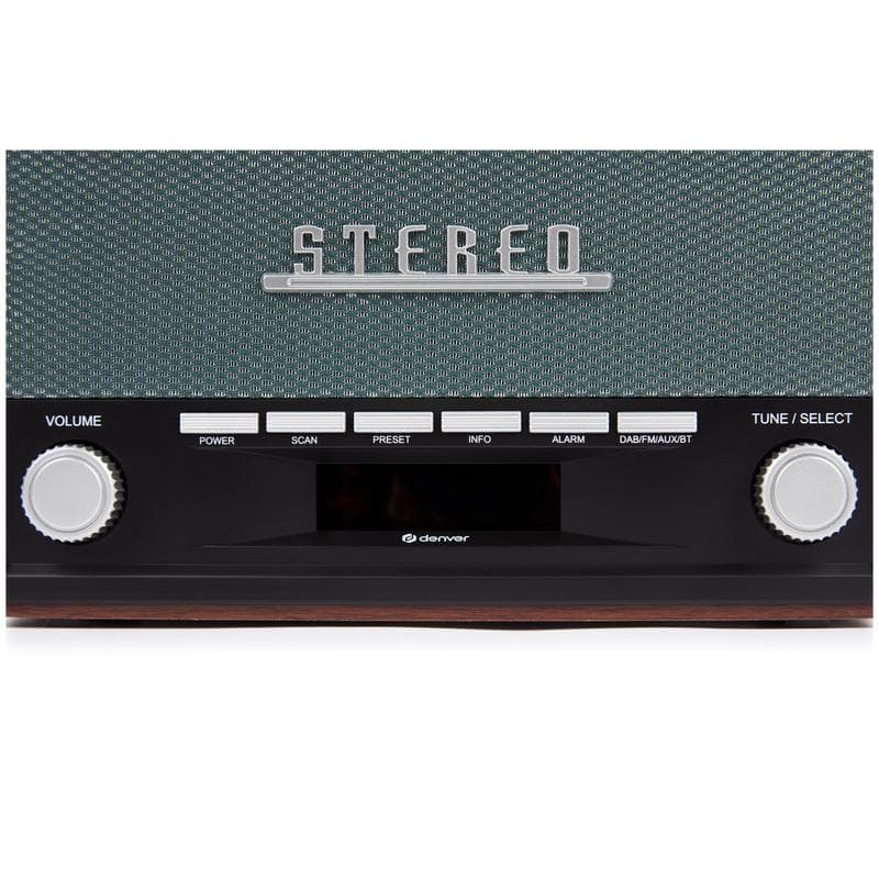 Retro Denver wekkerradio DAB-18