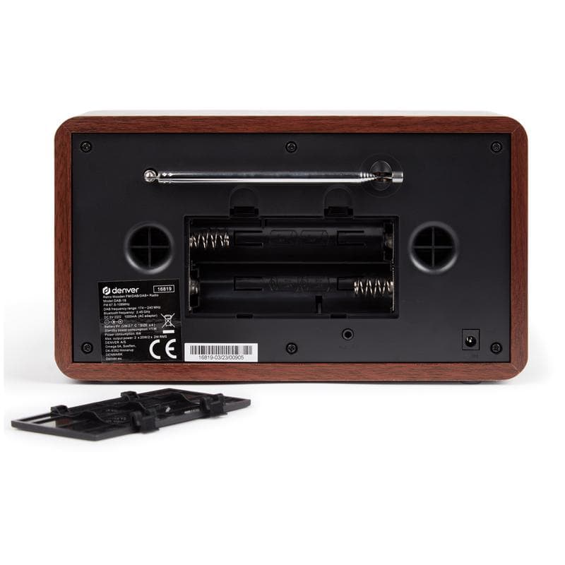 Retro Denver wekkerradio DAB-18
