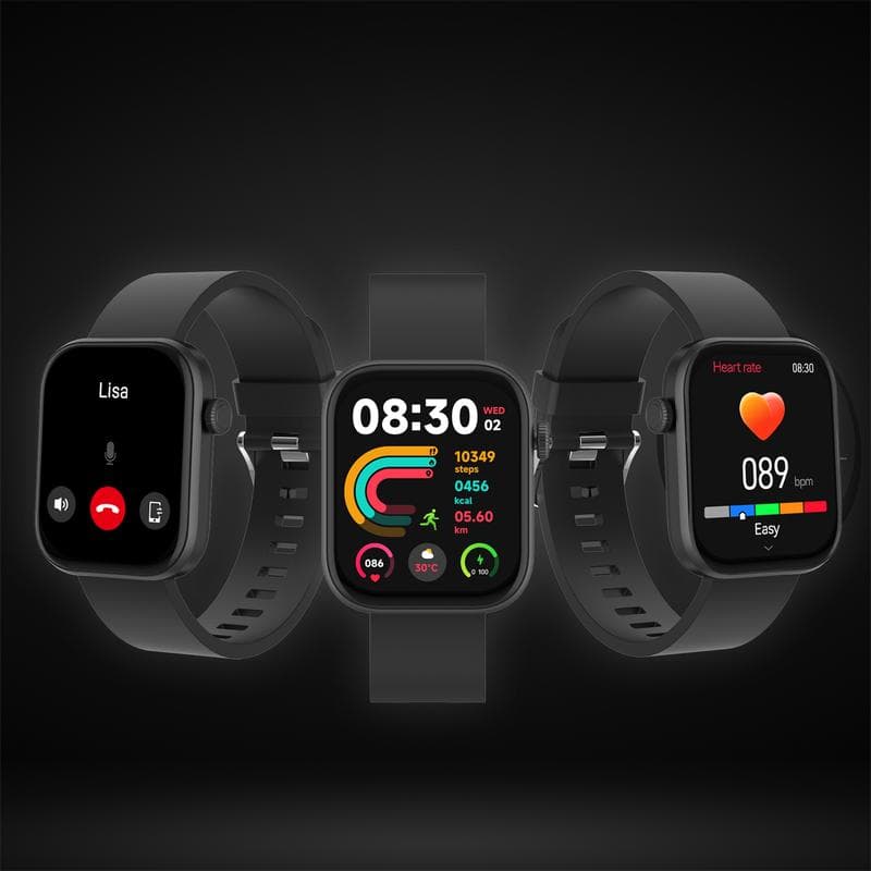 Denver Smartwatch - zwart