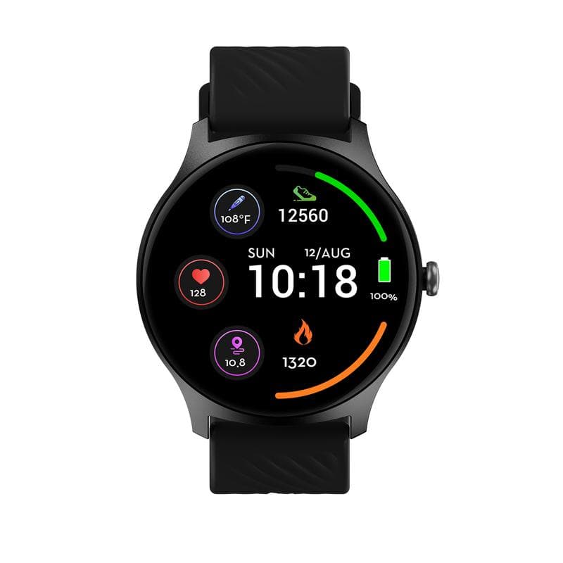 Denver smartwatch - zwart